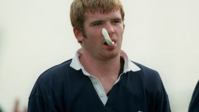 A young Gordon D’Arcy in 1998. Photograph: Keith Heneghan/Inpho