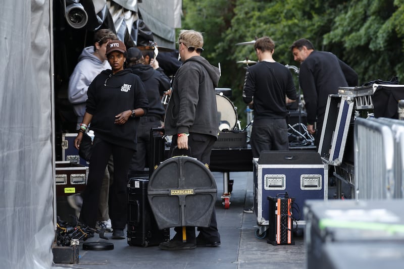 29/06/2026 - News - Behind the scenes with Creative Technology Ireland at Marley Park, Rathfarnham ahead of and during the Florence and the Machines show.  Photograph Nick Bradshaw/ The Irish Times