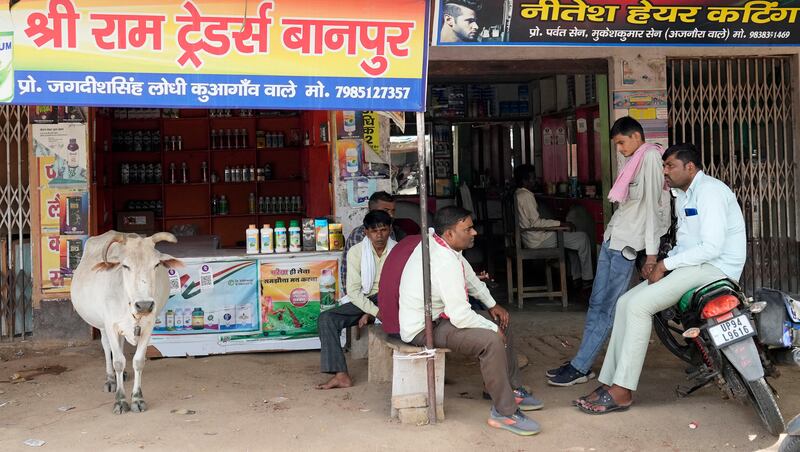People aged over 60 were warned to stay indoors during the daytime (Rajesh Kumar Singh/AP)