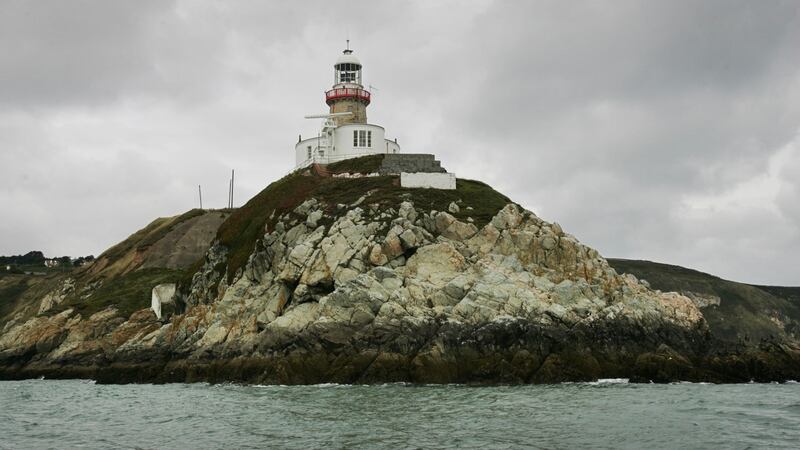 View of the Baily lighthouse, Howth, from the sea. Photograph:  Frank Miller