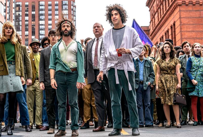 The Trial of the Chicago 7: a rallying cry to dissent. Photograph: Nico Tavernise/Netflix