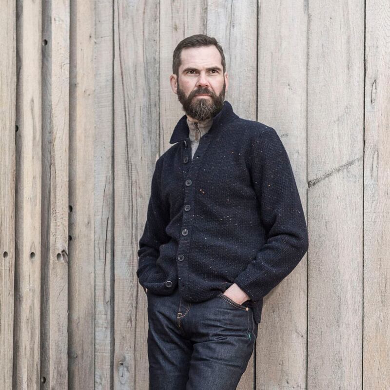 Breidin shirt jacket in navy Donegal, €378 in select European stockists. Photograph: Matthew Thompson