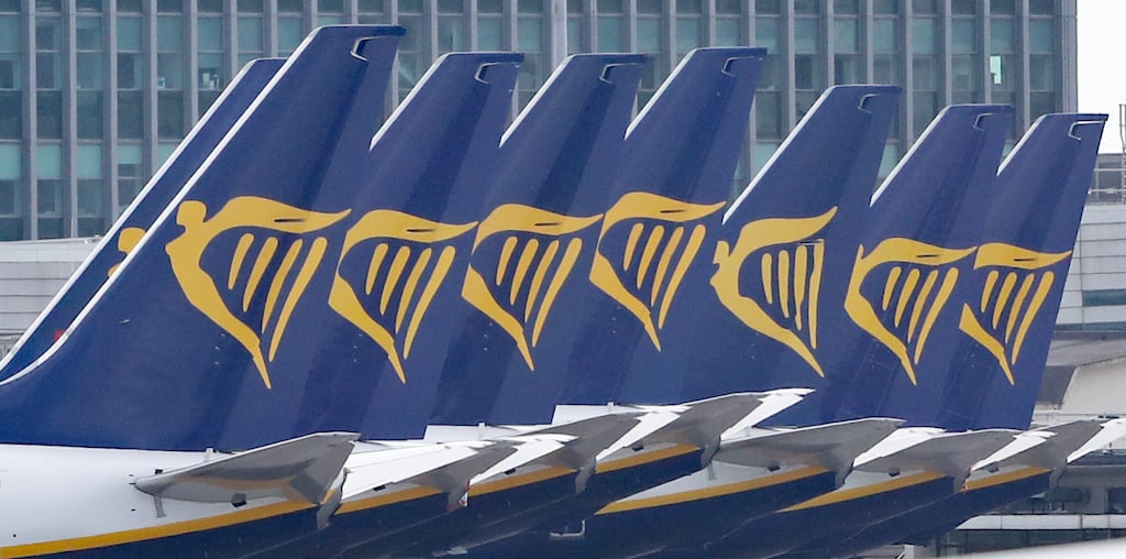 Ryanair faces possible delays in the delivery of 24 Boeing jets due between now and June. Photograph: PA Wire/PA Images.