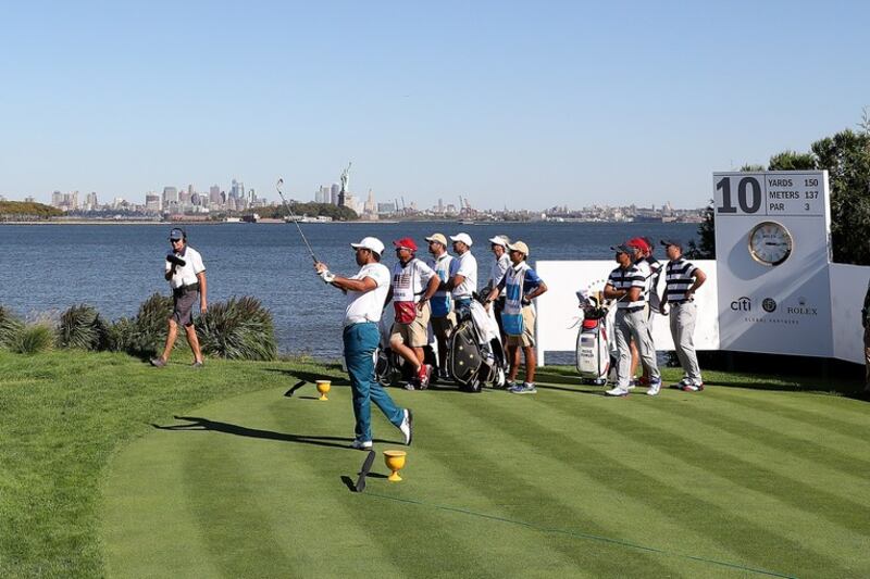 Hideki Matsuyama off target at Presidents Cup