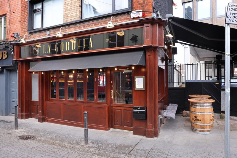 La Gordita restaurant on Montague Street, Dublin. Photograph: Dara Mac Dónaill







