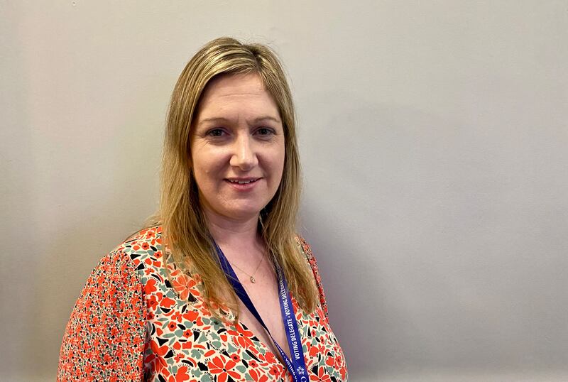 INTO delegate Orla Ryng, a primary teacher based in Cork city