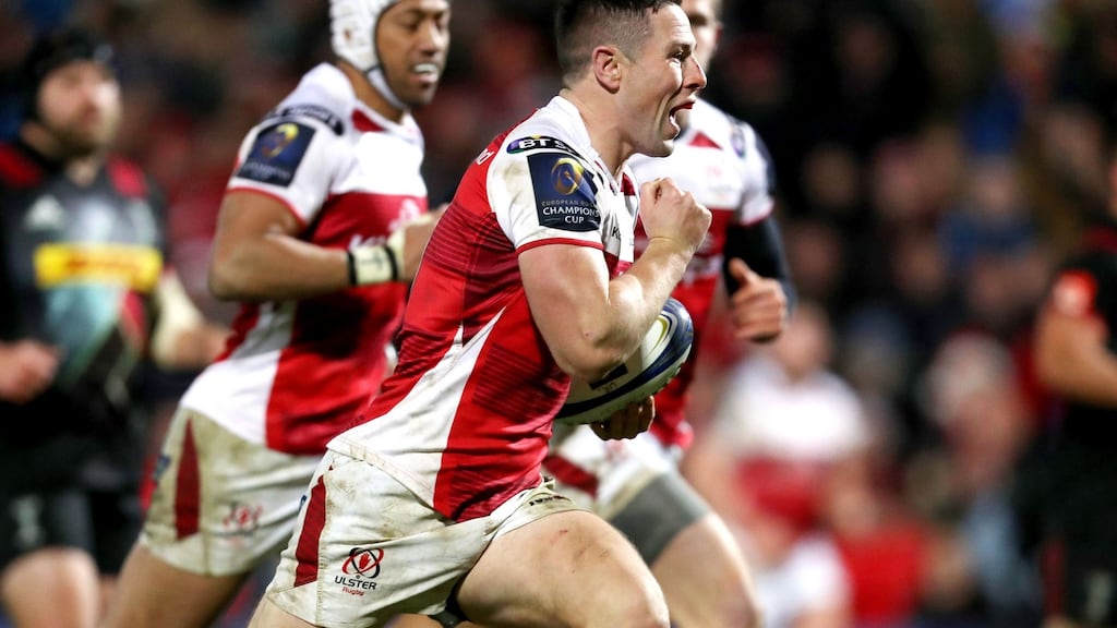 John Cooney scored 27 points for Ulster on Friday night. Photograph: Bryan Keane/Inpho