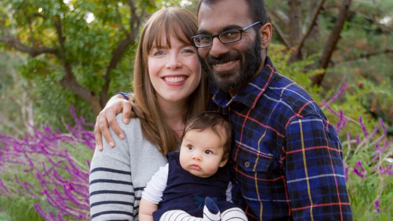 Dr Lucy and Dr Paul Kalanithi, with their daughter, Cady. Paul died when Cady was just eight months old. Photograph: Suszi Lurie McFadden