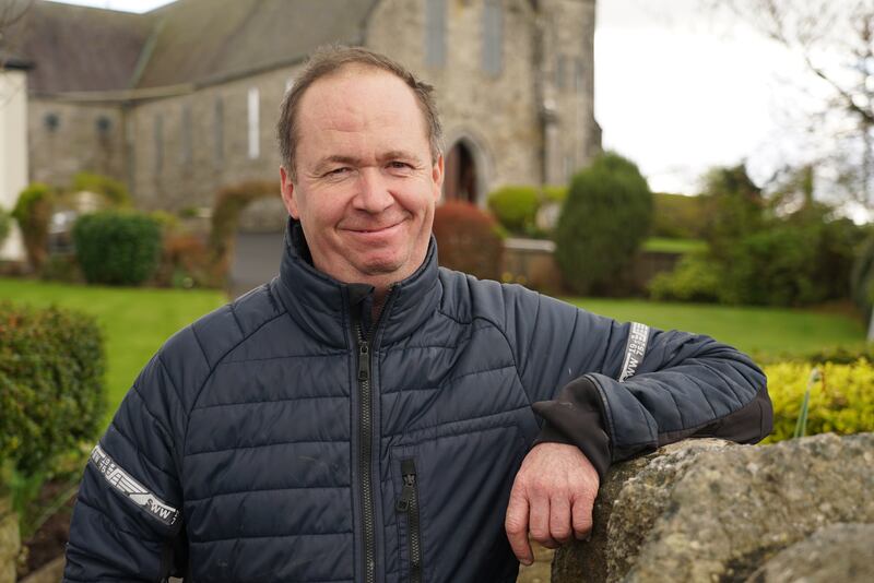 US president Joe Biden's cousin Joe Blewitt from Ballina, Co Mayo. Photograph: Enda O'Dowd