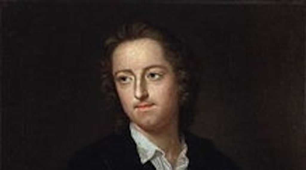 Portrait of Thomas Gray by John Giles Eccardt. National Portrait Galley London