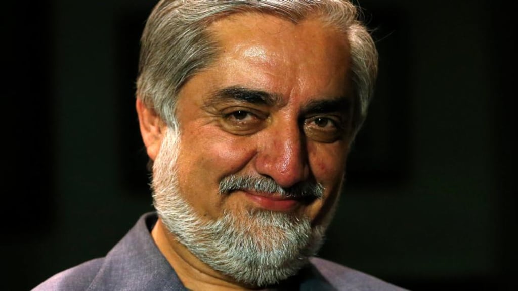 Afghan presidential candidate Abdullah Abdullah announced last week he was withdrawing from the election process, accusing incumbent Hamid Karzai and the country’s chief electoral officer a rival candidate rig the vote. Photograph: Mohammad Ismail/Reuters