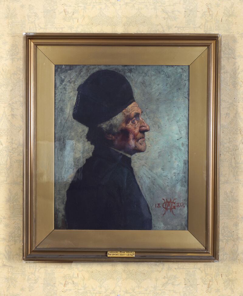 Lot 157, Portrait of Cardinal John Henry Newman, €1,500- €2,000