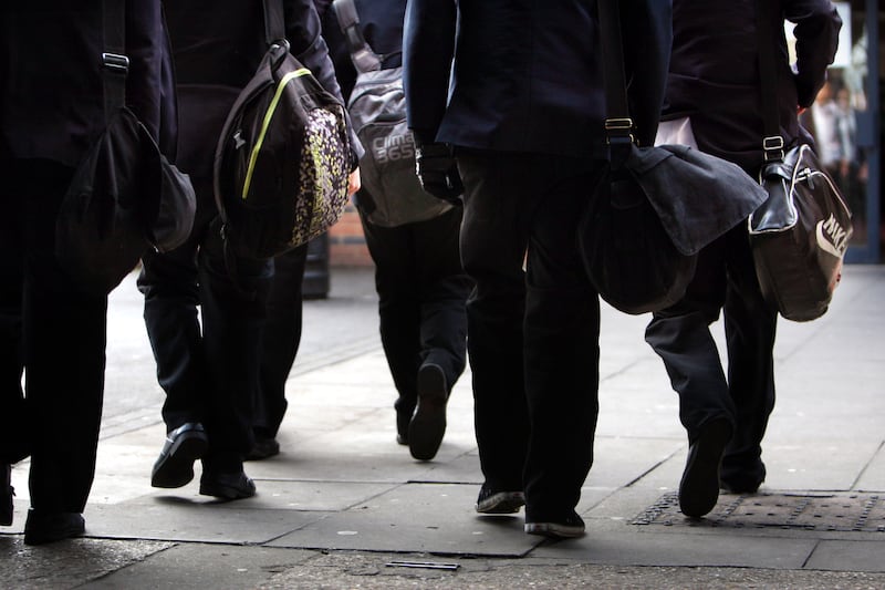 'There is definitely a big increase in people going to private or fee-paying secondary schools.' Photograph: David Jones/PA Wire