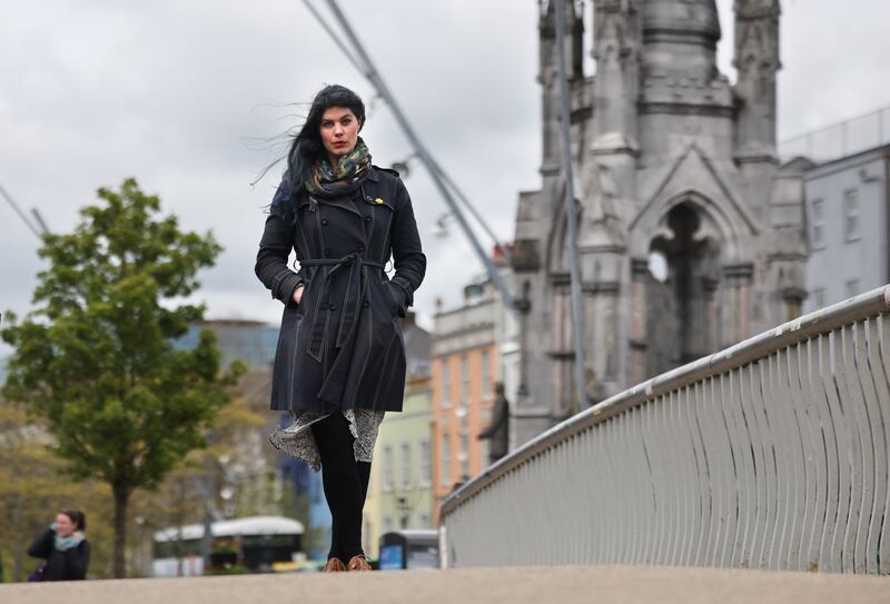 Jennifer Thorp in Cork city. Photograph: Dara Mac Dónaill