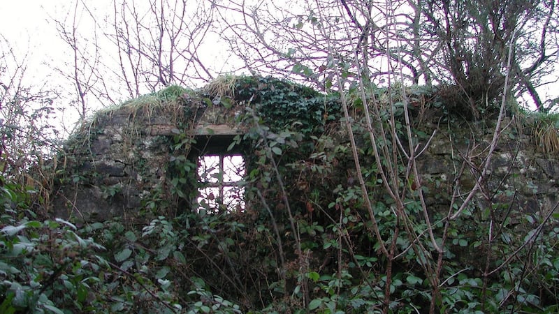 The remains of Biddy Early’s home in Feakle, Co Clare, where she  died in 1874