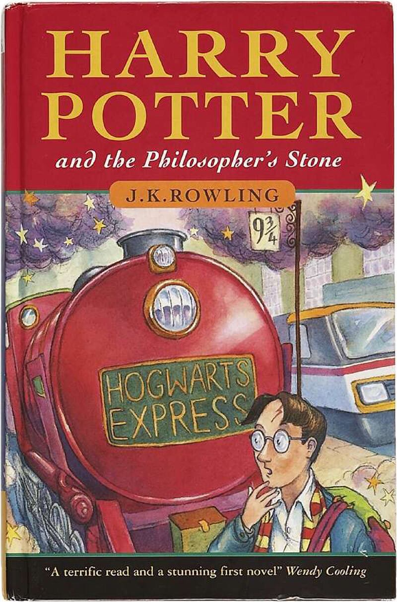 The first cover of Rowling’s series