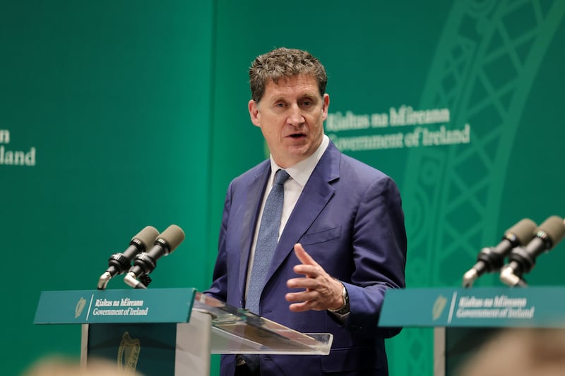 Independent documentary-maker Neasa Ní Chianáin is following Environment Minister Eamon Ryan around with a film crew. Photograph: Alan Betson

