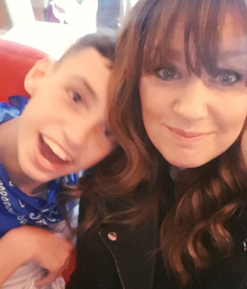 Jack and his mum, Lynsey