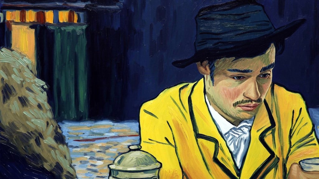 Loving Vincent: Armand Roulin (Douglas Booth) wears the yellow jacket immortalised by Van Gogh