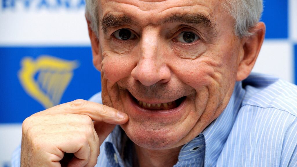 Ryanair’s chief executive Michael O’Leary. Photograph: Nick Ansell/PA Wire