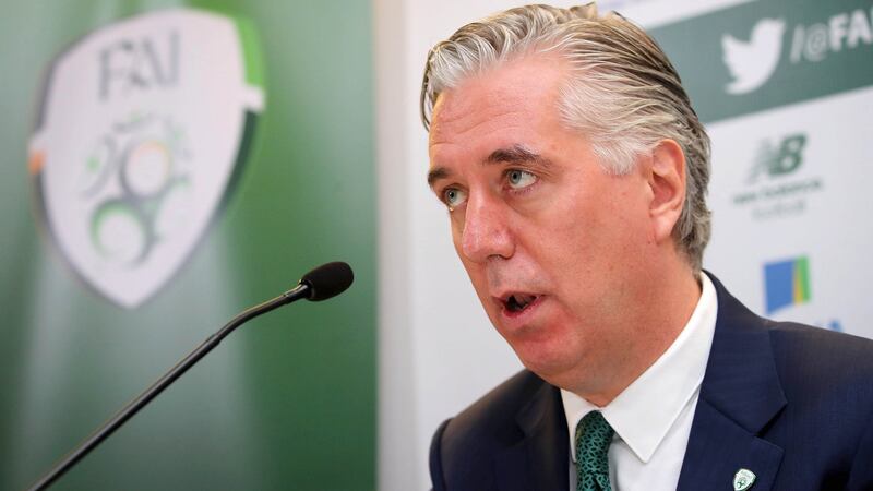 The FAI did not publish details of any loan such as the one it is suggested that John Delaney made to it in April of 2017 in its annual accounts. Photograph: Inpho