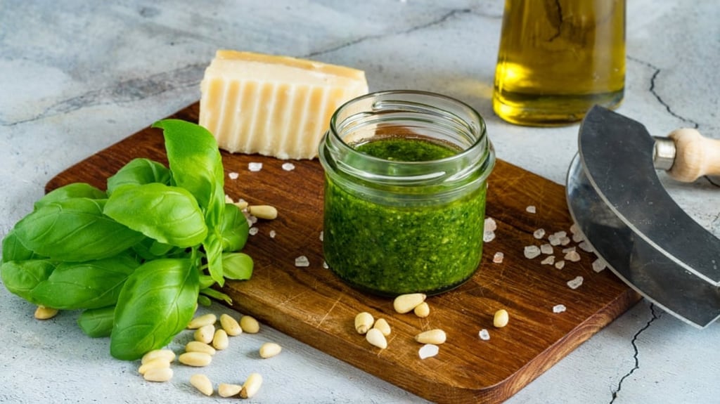 Pesto: The Italian classic is possibly the most customisable food ever. Photograph: Getty