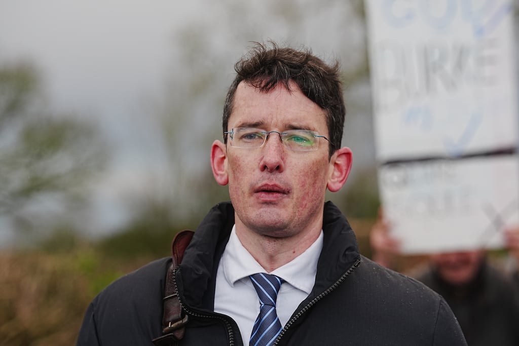 Enoch Burke was on March 1st transferred by the Irish Prison Service from Mountjoy Prison in Dublin to Castlerea Prison in Co Roscommon. Photograph: Brian Lawless/PA Wire