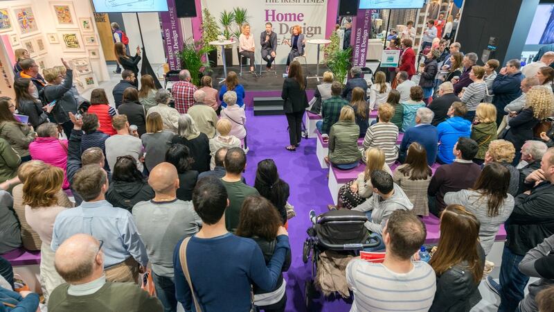 Picking up design advice at The Irish Times Home & Design theatre