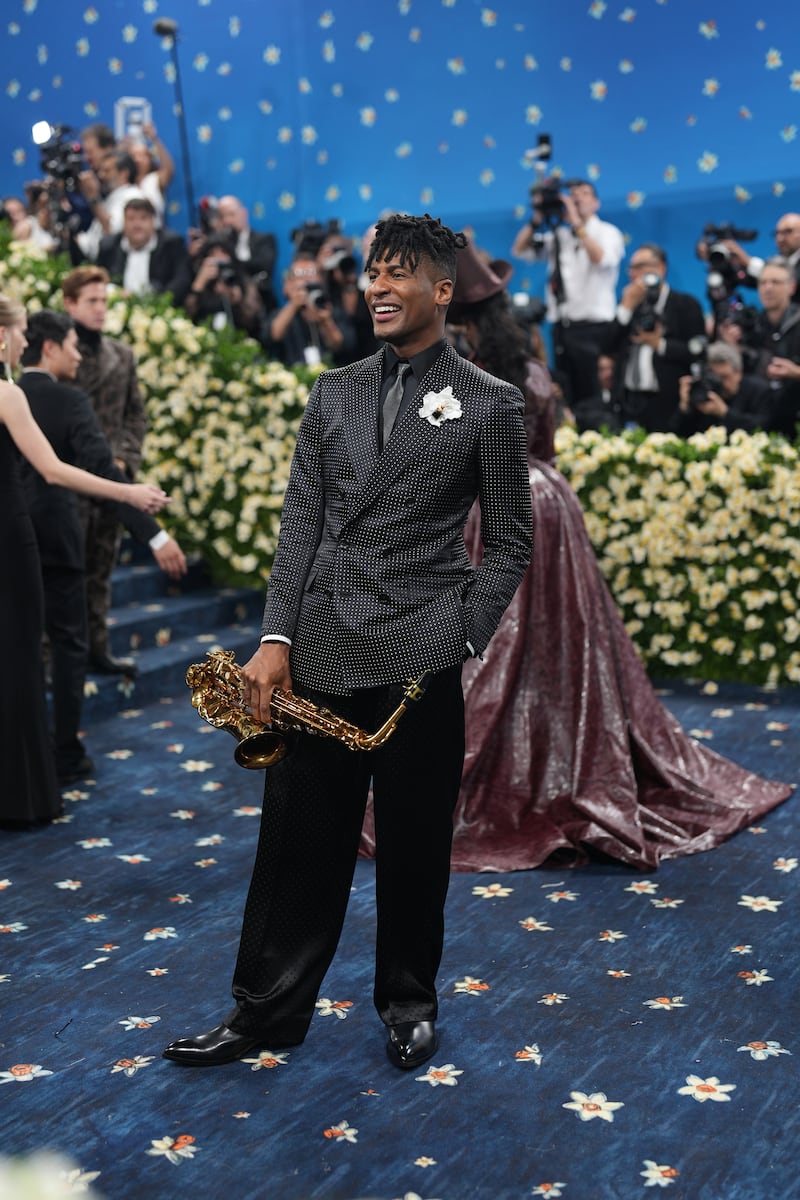 Met Gala: Jon Batiste. Photograph: Amir Hamja/The New York Times 