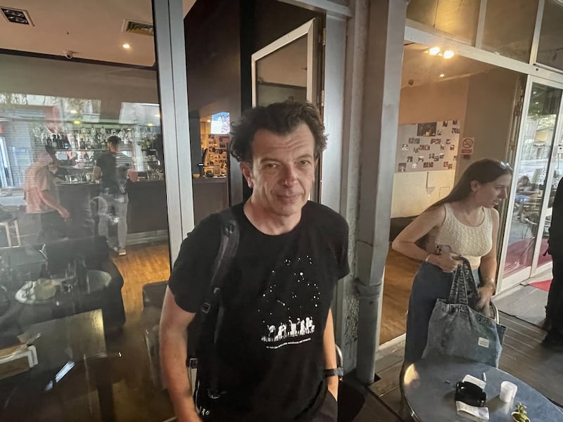 Pulitzer-prize winning Bosnian photographer Damir Sagolj. Photograph: Daniel McLaughlin