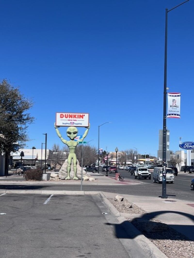 Alien culture is thoroughly monetised in Roswell. Photograph: Keith Duggan