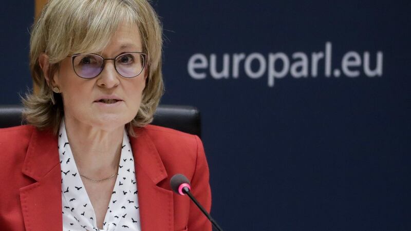 Mairead McGuinness, EU Commissioner with responsibility for banking and financial services. Photograph: Stephanie Lecocq/ EPA