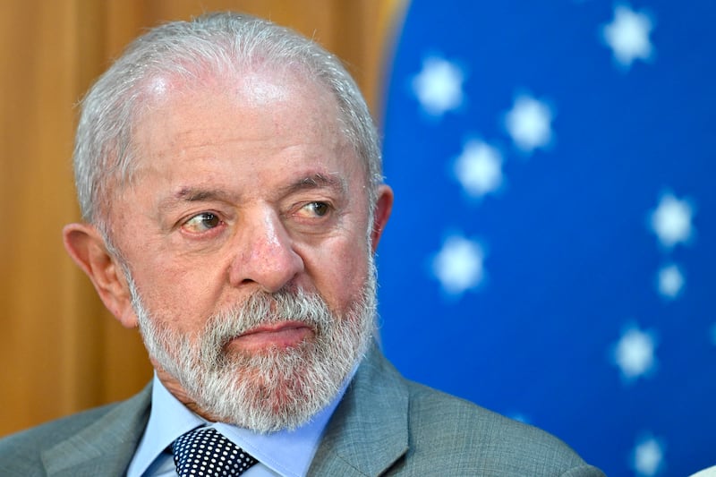 Reacting to president Trump's tariff move, Brazilian president Lula da Silva said: 'We don’t want an emperor'. Photograph: Evaristo SA/ AFP via Getty Images      