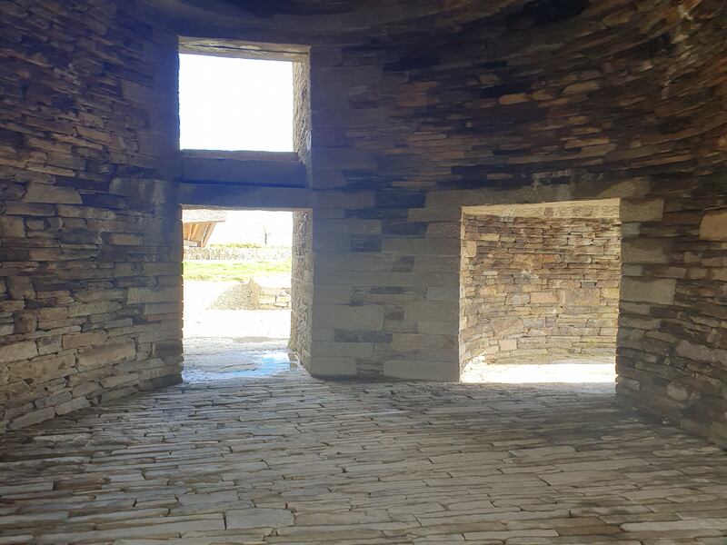 The interior of the Stone Vessel. Photograph: Deirdre McQuillan