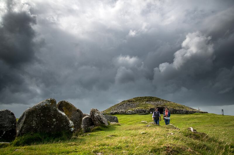 The walking route up Cairn T, the largest of the group, is well worth it. Photograph: Tourism Ireland