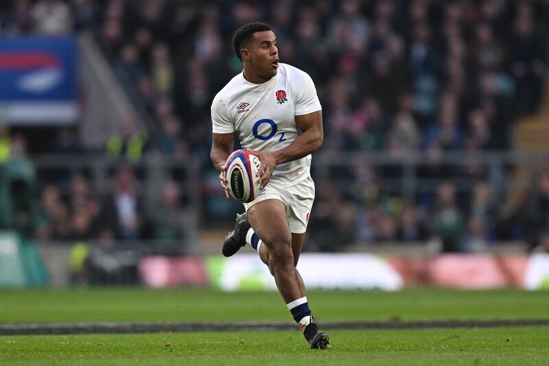 Immanuel Feyi-Waboso: reported his own brain injury symptoms, effectively sidelining himself for their final match away to France.  Photograph: Mike Hewitt/Getty Images