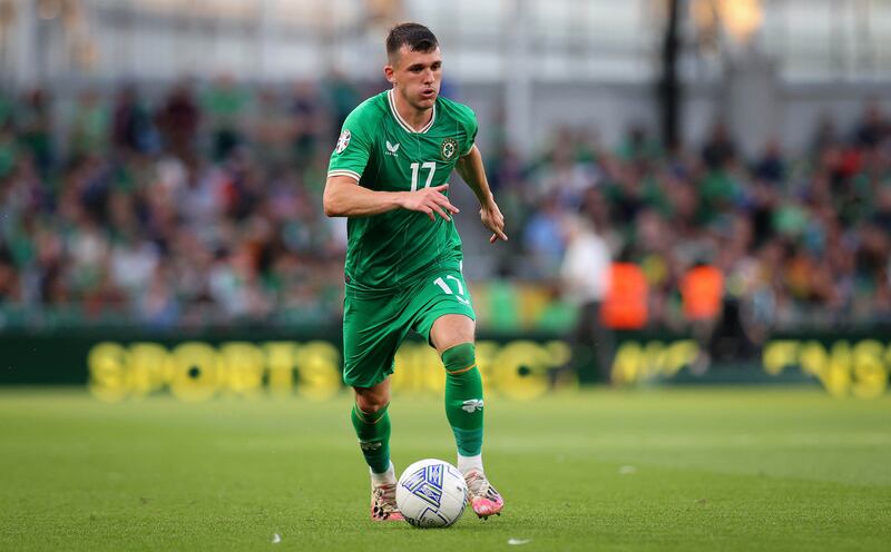Jayson Knight: now with Bristol City in the Championship, each of his performances in an Ireland shirt appear to demand automatic selection. Photograph: Ryan Byrne/Inpho 