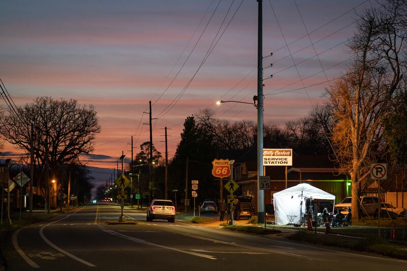 Jimmy Carter’s hometown of Plains, Georgia. Photograph: Nicole Craine/The New York Times