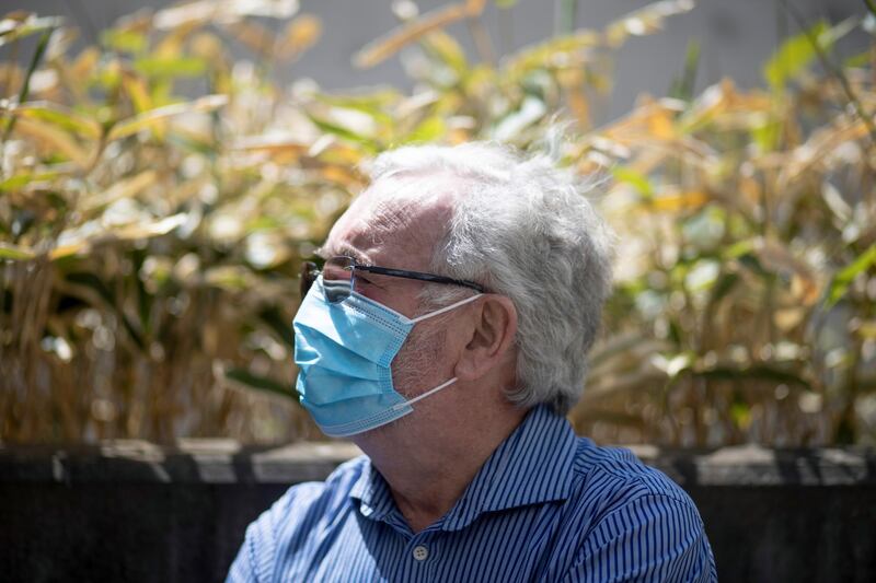 Cancer patient Charles O’Connor. Photograph: Chris Maddaloni