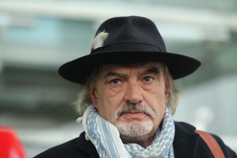Ian Bailey, who died suddenly on Sunday following a suspected heart attack, had always denied involvement in the murder of Sophie Toscan du Plantier. Photograph: Niall Carson/PA Wire 