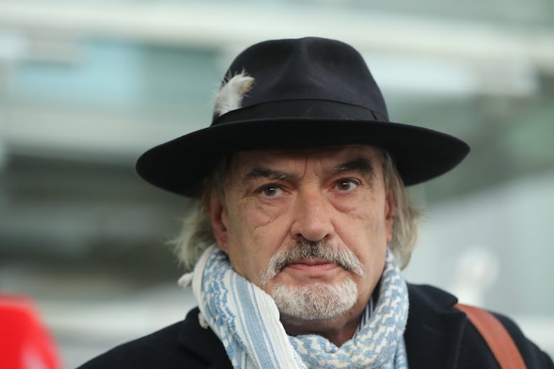 Ian Bailey, who died suddenly on Sunday following a suspected heart attack, had always denied involvement in the murder of Sophie Toscan du Plantier. Photograph: Niall Carson/PA Wire