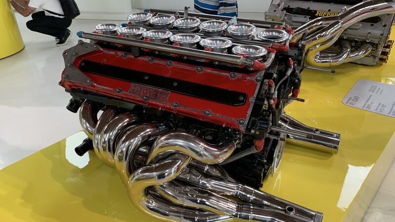 Better is the Hall Of Engines, which at least focuses on the aspect of cars that most obsessed Ferrari himself