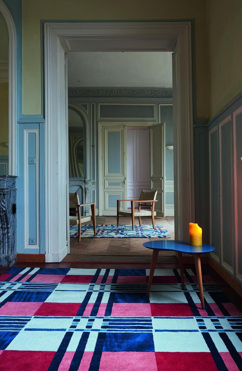 Toulemonde Brocharte’s Tartan rug
