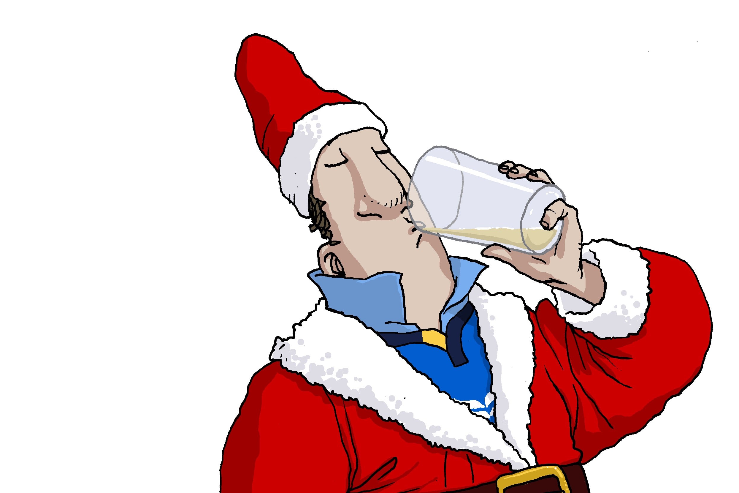 ‘Elf went missing and Sorcha’s old man went loop-the-focking-loop. He actually rang the Gords’