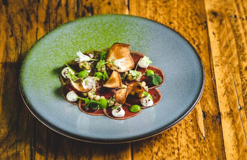 On the menu at The Muddlers Club, Belfast. Photograph: Elaine Hill