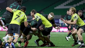 Paul Boyle’s hat-trick helps Connacht to big win over Black Lion