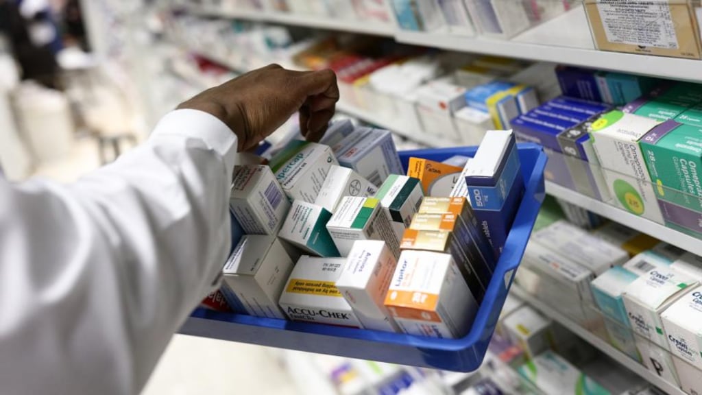 No-deal Brexit: about 60 per cent of medicines used in the Republic of Ireland travel through or come from the United Kingdom. Photograph: Simon Dawson/Bloomberg