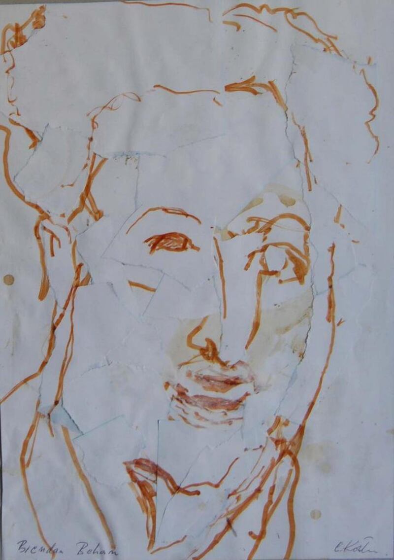 Brendan Behan by Carl Köhler
