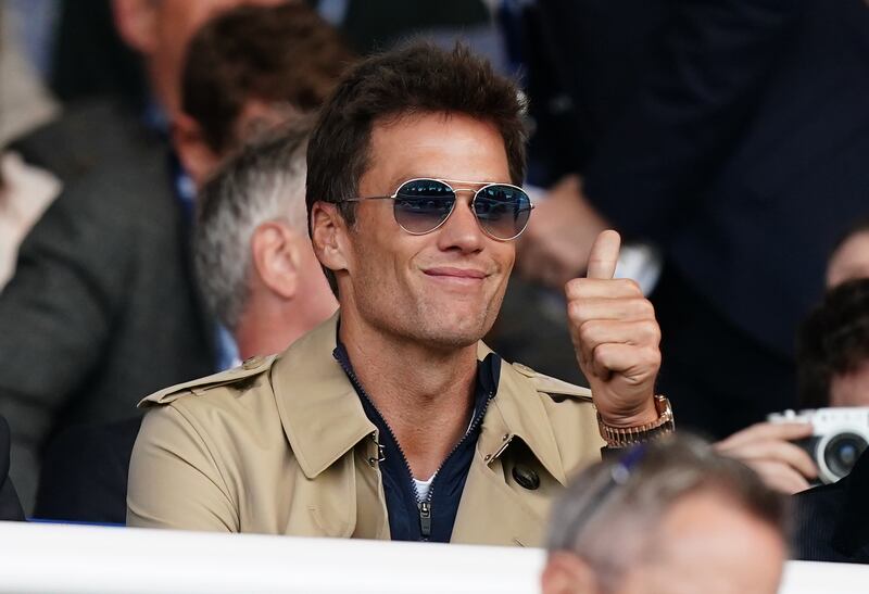 Birmingham City co-owner Tom Brady in the stands at the club's St Andrew's stadium last August. Photograph: Mike Egerton/PA Wire
