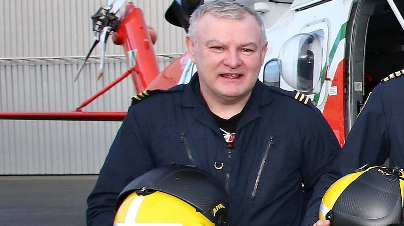 Paul Ormsby, winchman on Coast Guard Rescue 116 Helicopter